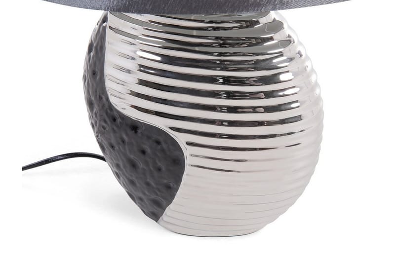 Esla Bordslampa 30 cm - Svart - Fönsterlampa på fot - Sovrumslampa - Vardagsrumslampa - Sänglampa bord - Fönsterlampa - Bordslampor