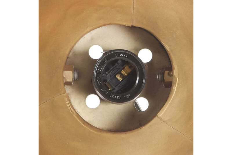 Industriell vägglampa mässing 65x25 cm E27 - Flerfärgad - Sänglampa vägg - Sovrumslampa - Vägglampa - Väggarmatur
