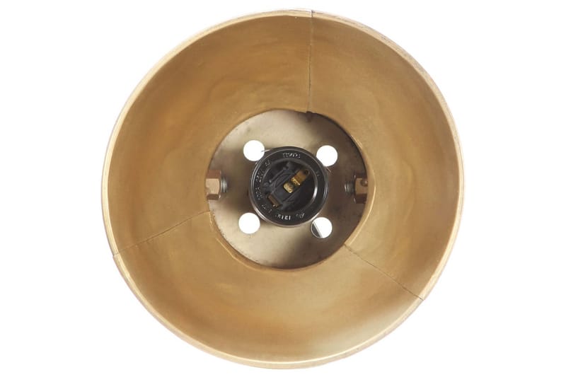 Industriell vägglampa mässing 65x25 cm E27 - Flerfärgad - Sänglampa vägg - Sovrumslampa - Vägglampa - Väggarmatur