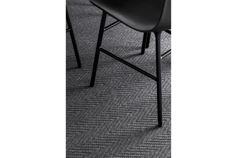 Elsa Matta 80x250 cm Svart - Vm Carpet - Ullmatta