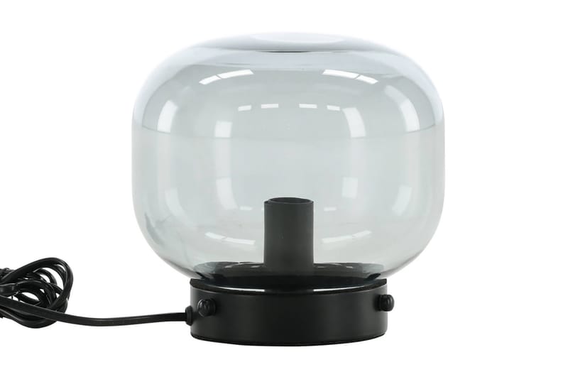 Clemessy Bordslampa - Svart - Fönsterlampa på fot - Sovrumslampa - Vardagsrumslampa - Sänglampa bord - Fönsterlampa - Bordslampor