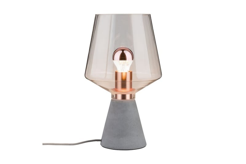 Paulmann Bordslampa 35 cm - Fönsterlampa på fot - Sovrumslampa - Vardagsrumslampa - Sänglampa bord - Fönsterlampa - Bordslampor