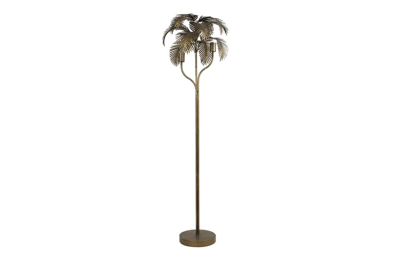 Palm Golvlampa 47x47 cm Guld - Light & Living - Vardagsrumslampa - Golvlampa - Sovrumslampa