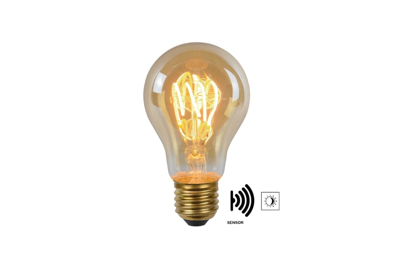 LED-lampa med Sensor 4W Amber - Lucide - LED-belysning - Glödlampor