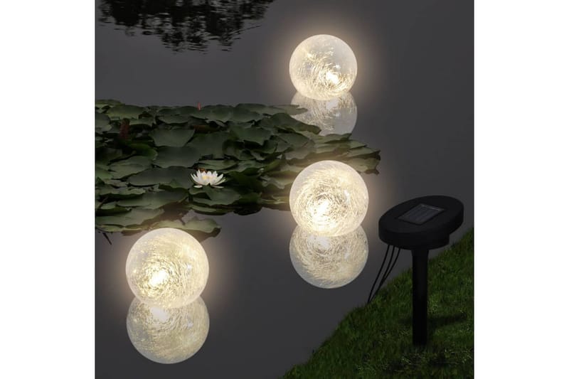 Flytande lampor 6 st LED för damm och pool - Utomhusbelysning - Poolbelysning - Altanbelysning