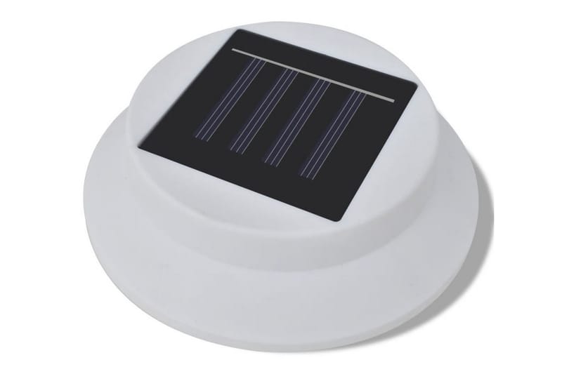 Ytterbelysning LED Vit 6-pack Solcell - Vit - LED-belysning utomhus - Utomhusbelysning - Pollare