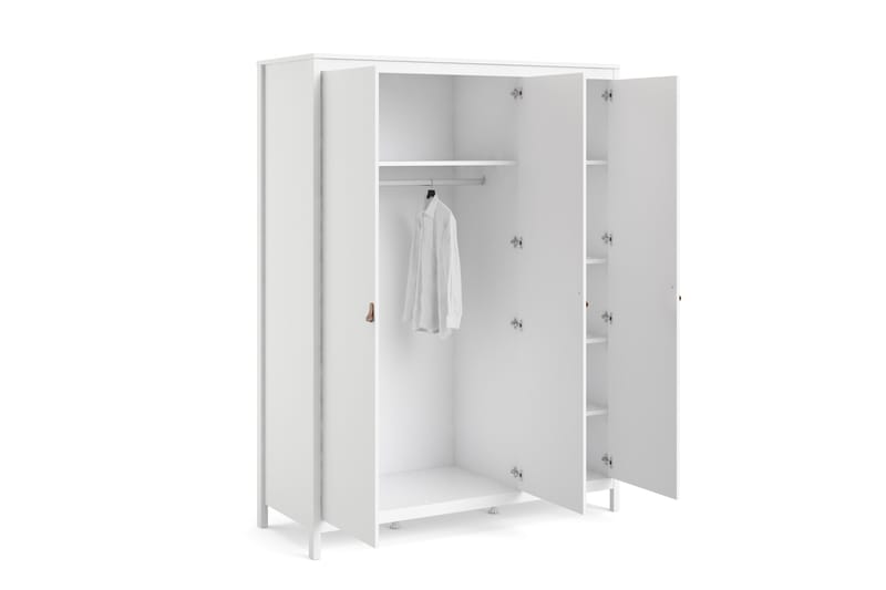 Vallvidera Garderob 58x150 cm - Vit - Garderob & garderobssystem - Klädskåp & fristående garderob