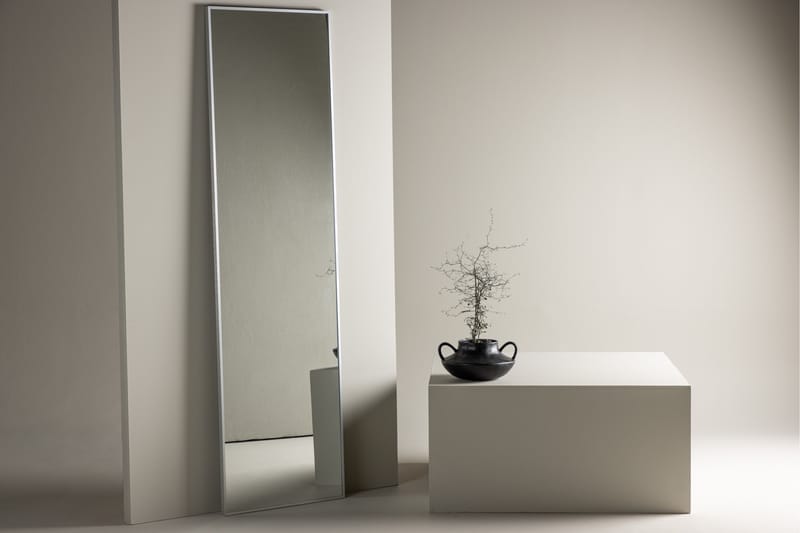 Orlando Golvspegel 55x195 cm Silver - Furniture Fashion - Helkroppsspegel - Golvspegel