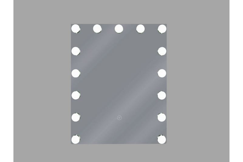 Saracay Spegel LED 40x50 cm - Transparent - Sminkspegel - Badrumstillbehör
