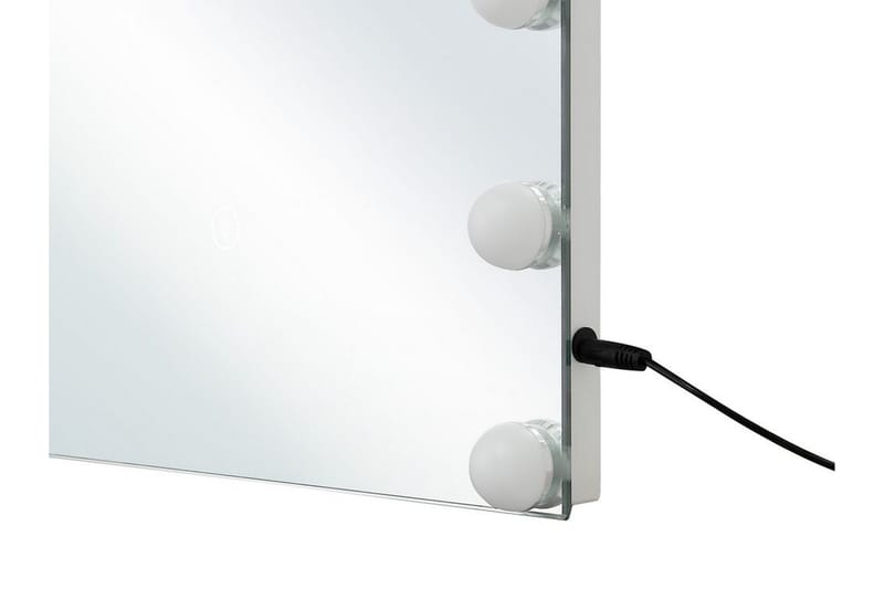 Saracay Spegel LED 40x50 cm - Transparent - Sminkspegel - Badrumstillbehör