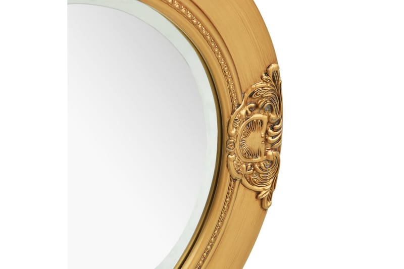 Väggspegel barockstil 50 cm guld - Guld - Väggspegel - Hallspegel