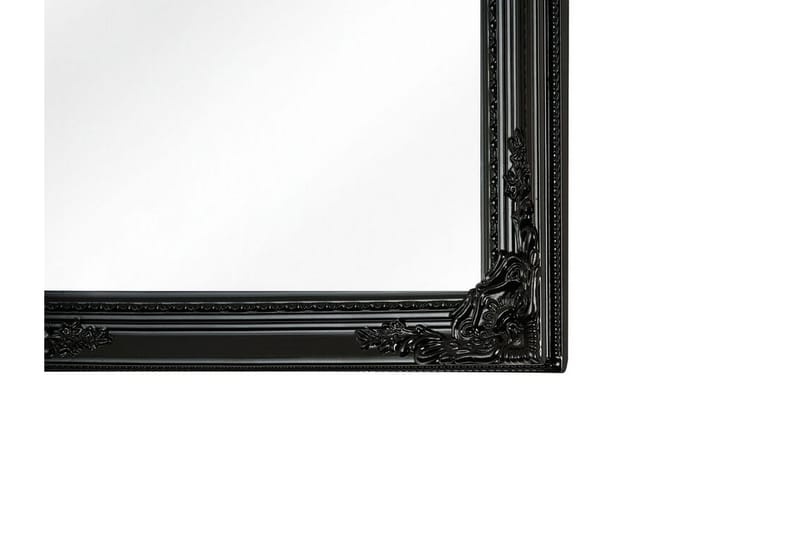 Chanady Spegel 50x130 cm - Svart - Väggspegel - Helkroppsspegel - Hallspegel