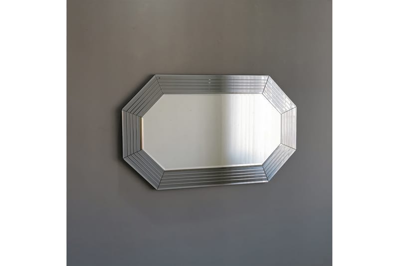 Tajima Dekorationsspegel 60 cm - Silver - Väggspegel - Hallspegel