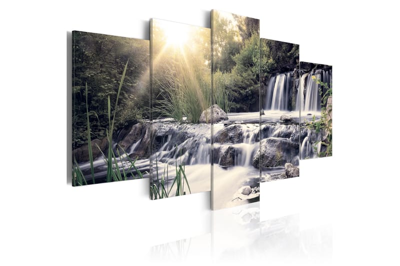Tavla Waterfall Of Dreams 100x50 - Artgeist sp. z o. o. - Canvastavlor