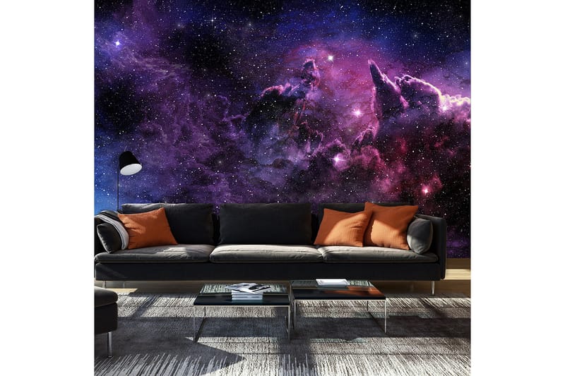 Fototapet Purple Nebula 150x105 - Artgeist sp. z o. o. - Fototapet