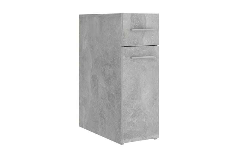 Apoteksskåp betonggrå 20x45,5x60 cm spånskiva - be Basic - Badrumsskåp - Tvättskåp - Väggskåp & högskåp
