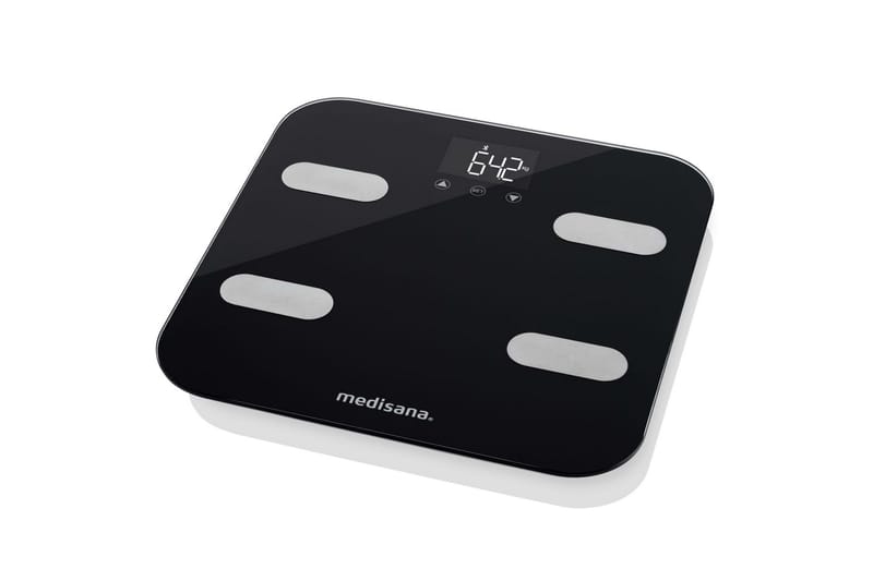 Medisana Kroppsanalysvåg BS 602 Connect Wi-Fi & Bluetooth - Svart - Personvåg - Badrumstillbehör