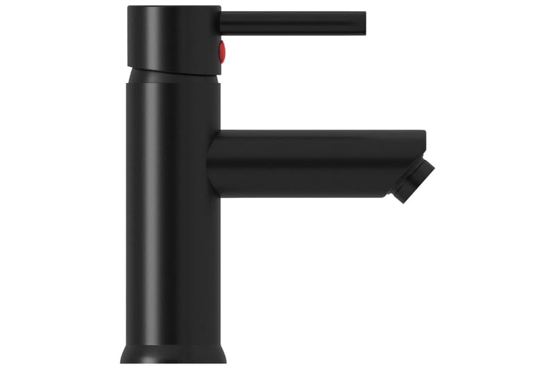 Badrumsblandare svart 130x176 mm - be Basic - Tvättställsblandare