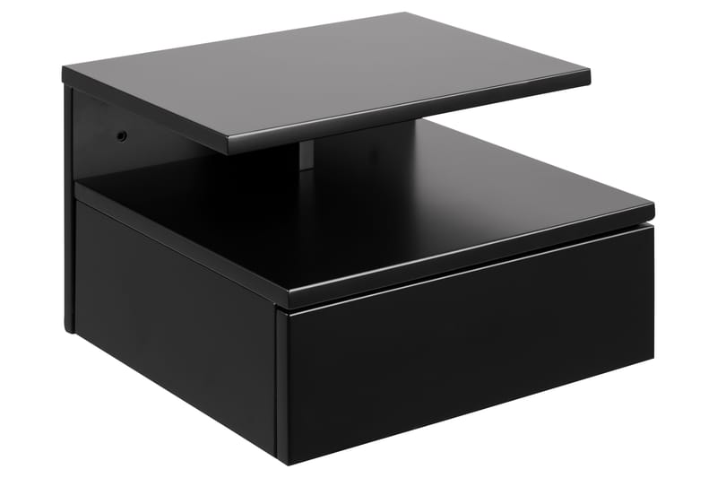 Abusala Sängbord 32 cm - Svart - Sängbord & nattduksbord