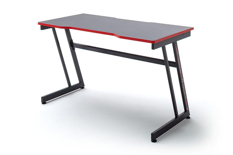 Tracis Gamingbord 120 cm - Svart/Röd - Gamingbord