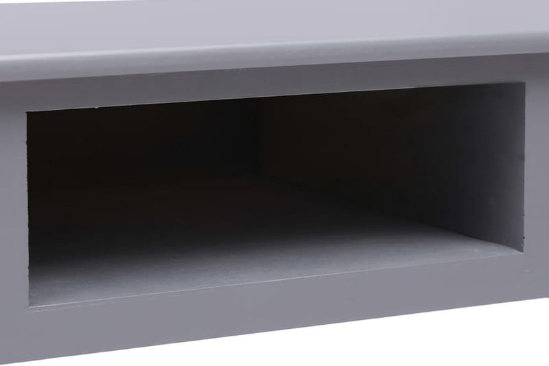 Skrivbord grå 110x45x76 cm trä - Gr�å - Skrivbord