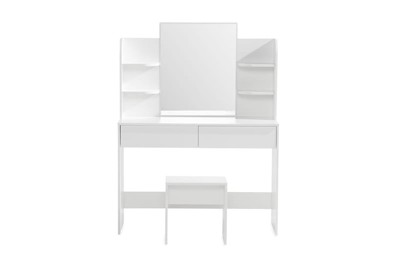 Hakebo Sminkbord 108 cm - Vit - Sminkbord med spegel - Sminkbord & toalettbord