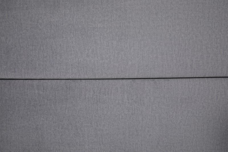 Royal Velvet Komplett Sängpaket 210x210  Ljusgrå med Låga - Ljusgrå med Låga Silverben - Kontinentalsäng - Dubbelsäng - Familjesäng