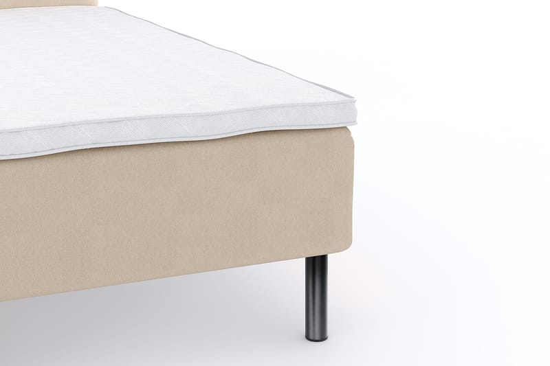 Wega Sängpaket Ramsäng 160x200 cm - Beige - Komplett sängpaket - Ramsäng
