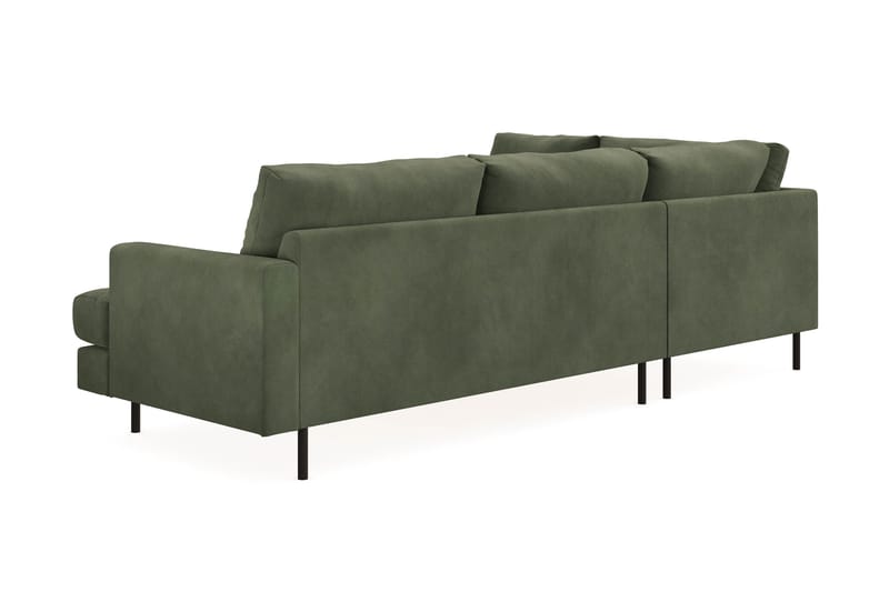 Menard Compact Soffa m. Schäslong 4-sits - Grön - Divansoffor & schäslongsoffa - 4 sits soffa med divan
