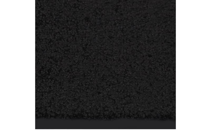 Dörrmatta svart 60x80 cm - Svart - Dörrmatta & hallmatta