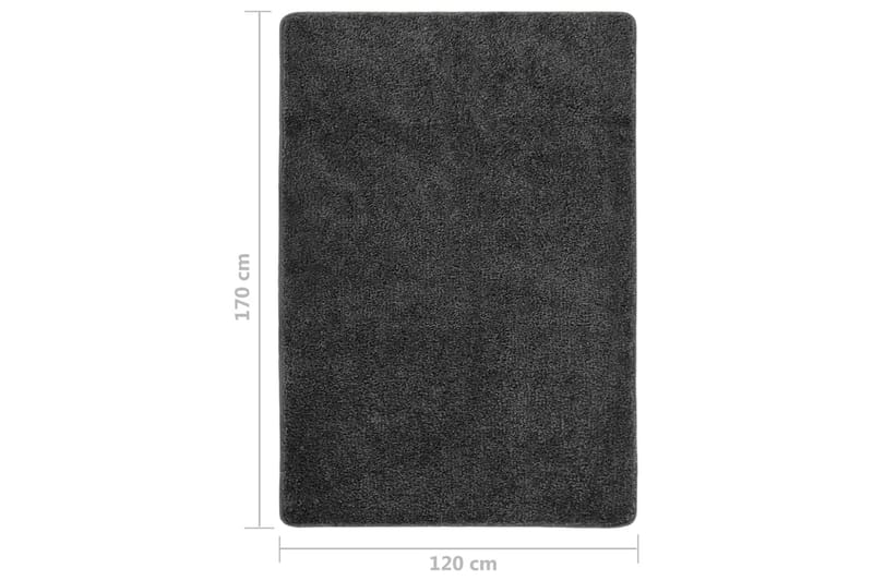 Matta mörkgrå 120x170 cm halkfri - Grå - Ryamatta & luggmatta