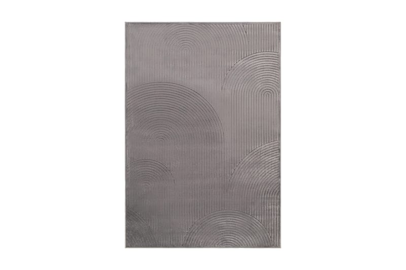 Amore Art Viskosmatta Rektangulär 160x230 cm - Grå - Viskosmatta & konstsilkesmatta