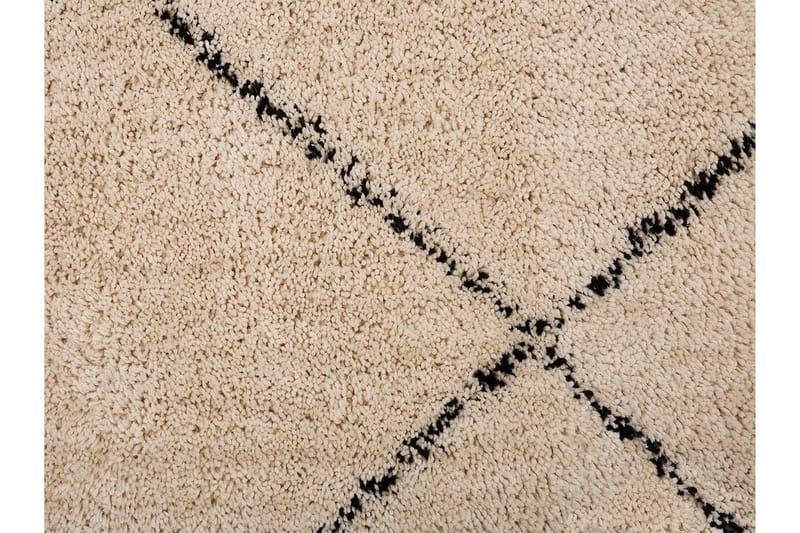 Bradicich Matta 160x230 cm - Beige/Svart - Marockanska mattor - Orientaliska mattor