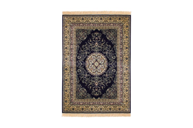 Casablanca Medallion Orientalisk Matta 200x300 - Marinblå - Persisk matta - Orientaliska mattor