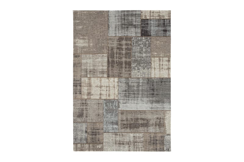 Sassoferrato Matta 155x230 cm - Natur/Beige/Grå - Patchwork matta - Små mattor