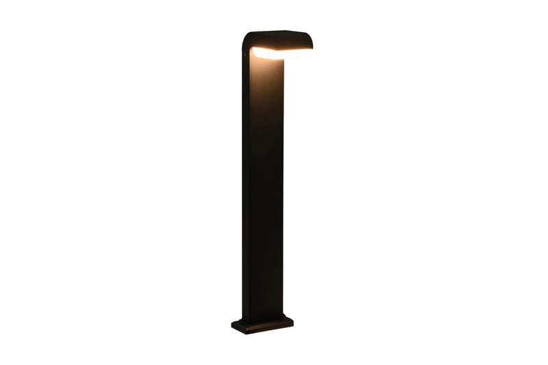 LED-utomhuslampa 9 W svart oval - Svart - Markbelysning - LED-belysning utomhus - Entrébelysning - Utomhusbelysning