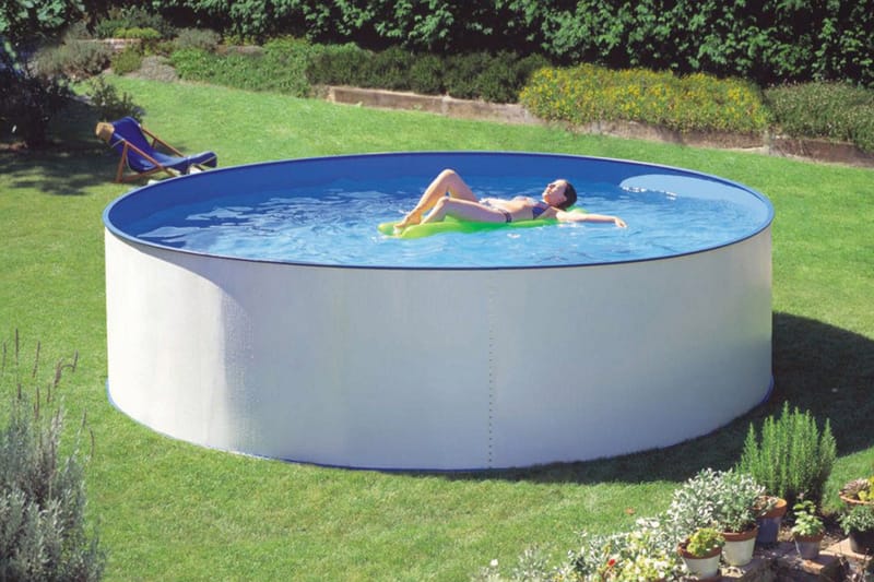 Planet Pool Almeria Premium Ovanmarkspool - Ø350 cm - Pool ovan mark