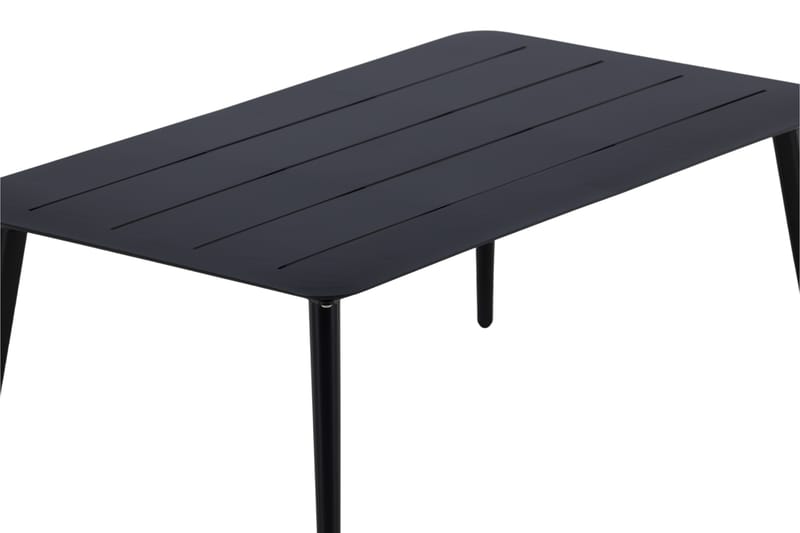 Lina Soffbord 100 cm Svart - Venture Home - Loungebord & soffbord utomhus - Balkongbord