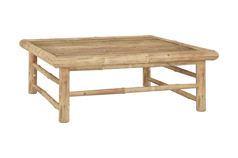 Trädgårdsbord 65x65x30 cm bambu - Brun - Loungebord & soffbord utomhus - Balkongbord