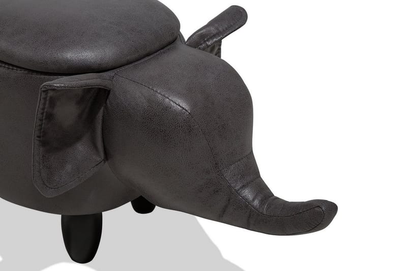Elephant Sittpuff 70 cm - Grå - Sittpuff