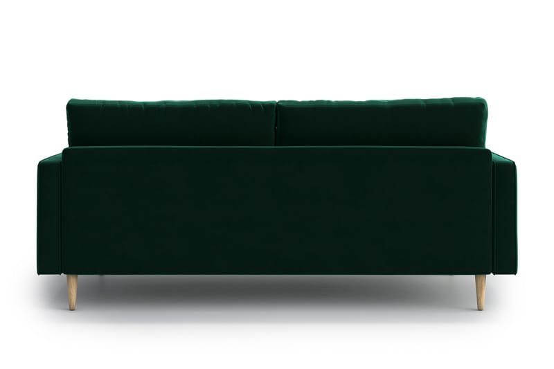 Esmeralde 3-sits Soffa - Grön - 3 sits soffa