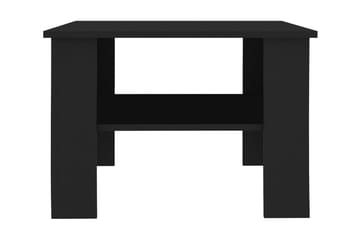 Soffbord svart 60x60x42 cm spånskiva