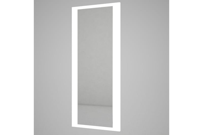 Lonabaugh Spegel 2 cm - Vit - Väggspegel - Hallspegel