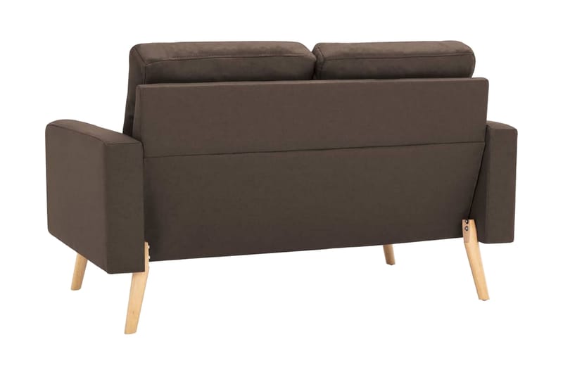 2-sitssoffa brun tyg - Brun - 2 sits soffa