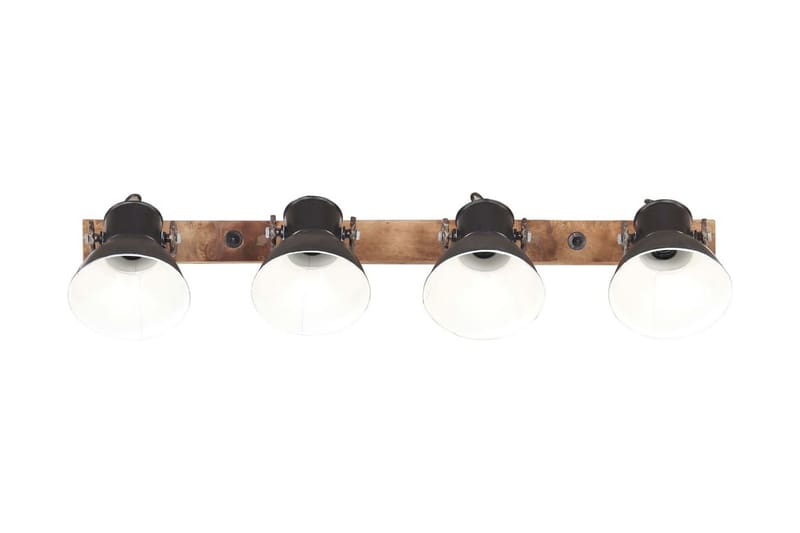 Industriell vägglampa svart 90x25 cm E27 - Svart - Sänglampa vägg - Sovrumslampa - Vägglampa - Väggarmatur