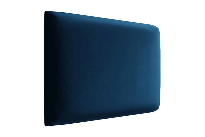 Adeliza Kontinentalsäng 80x200 cm+Panel 40 cm - Blå - Komplett sängpaket
