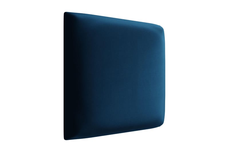 Adeliza Kontinentalsäng 80x200 cm+Panel 30 cm - Blå - Komplett sängpaket