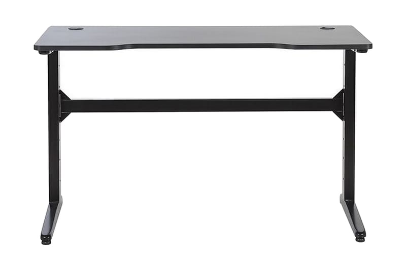 Dexteren Gamingbord 120 cm med LED-belysning - Svart/Svart - Gamingbord