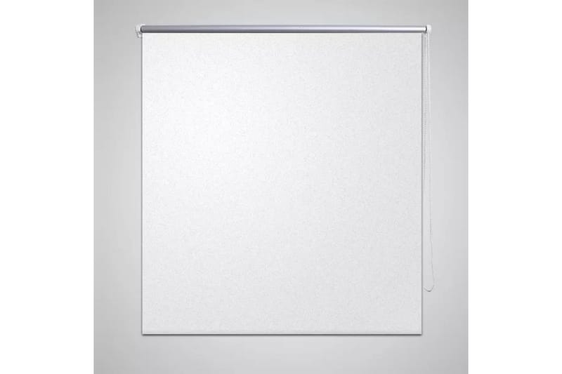 Rullgardin för mörkläggning 140x230 cm vit - Vit - Rullgardin