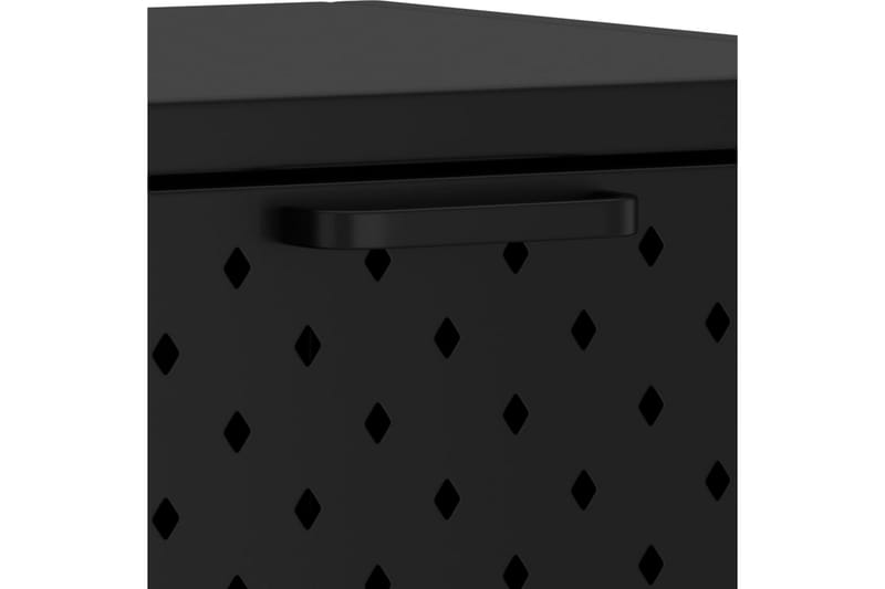 Konsolbord svart 72x35x75 cm stål - Svart - Hallbord - Konsolbord & sidobord